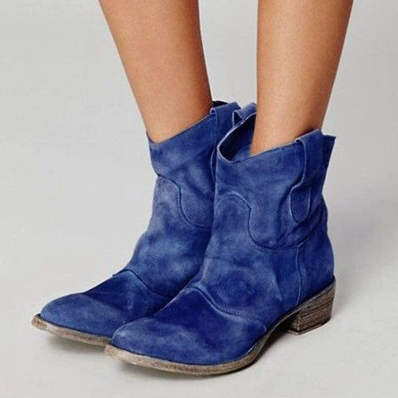Olympia™ | Lyla Ridge Suede Western Boots