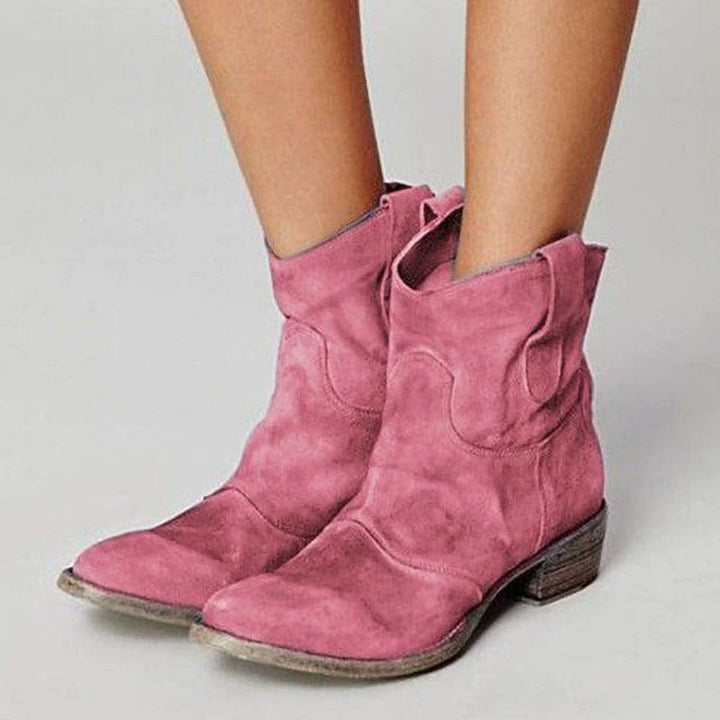 Olympia™ | Lyla Ridge Suede Western Boots