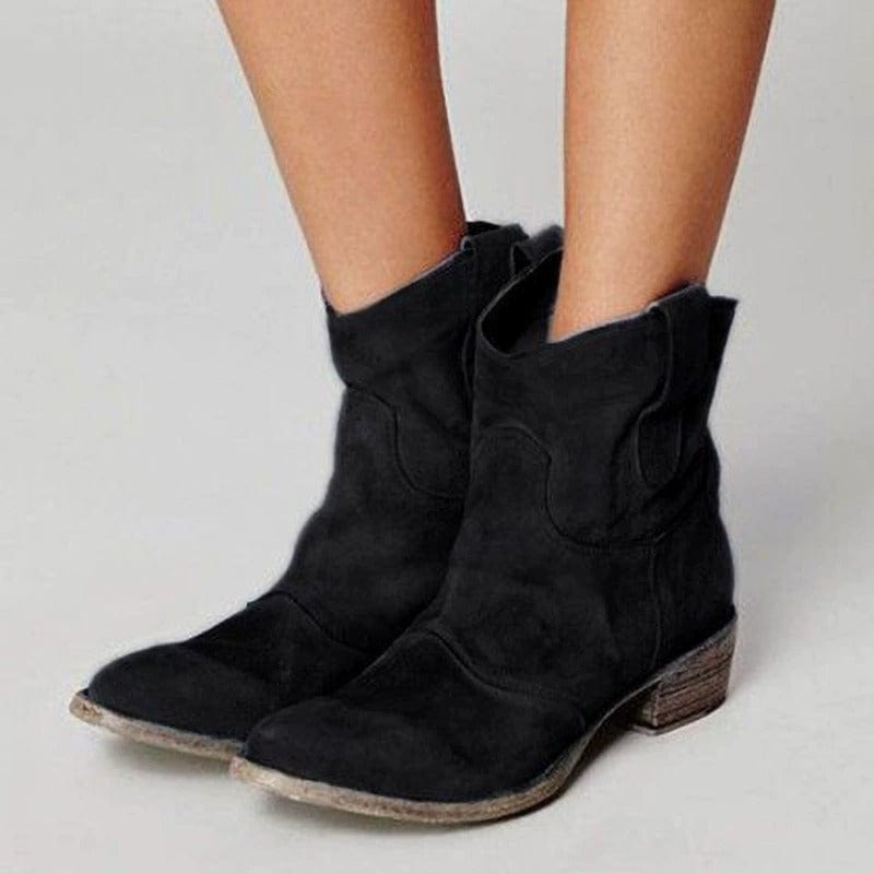 Olympia™ | Lyla Ridge Suede Western Boots