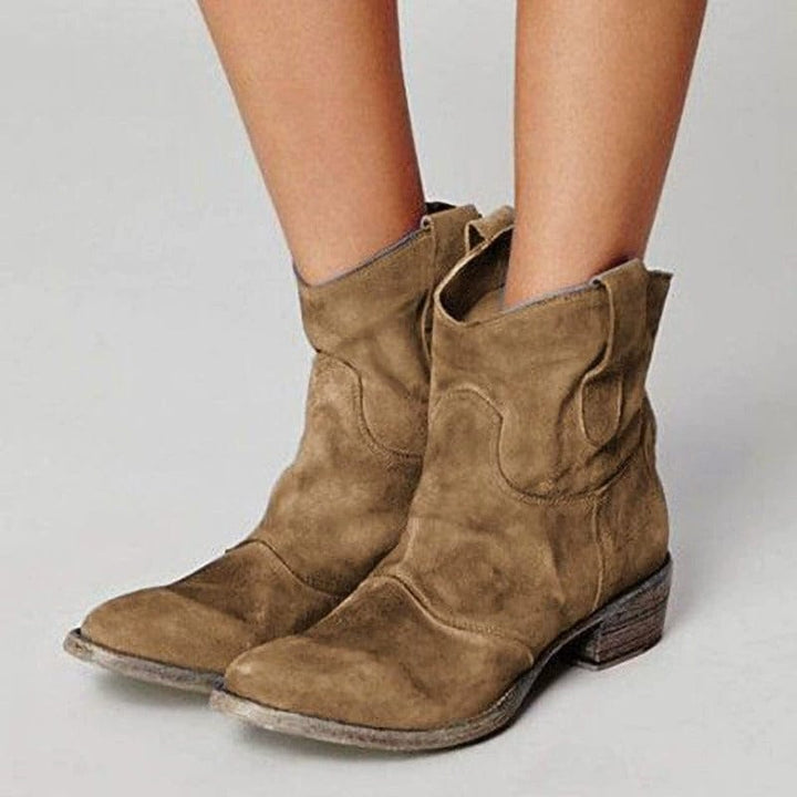 Olympia™ | Lyla Ridge Suede Western Boots