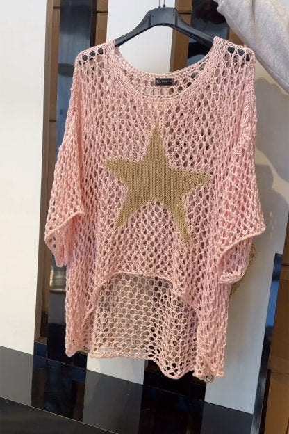 Larissa | Pull en maille élégant avec étoile 