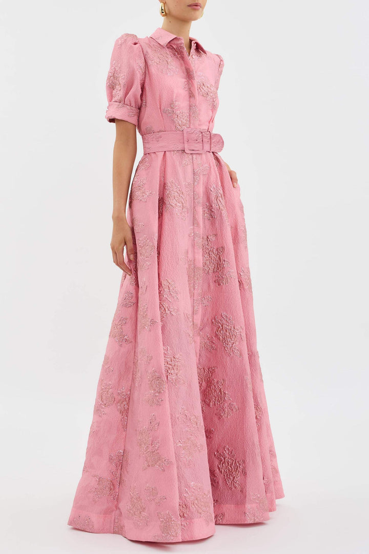 Anabella - Robe courte avec manches bouffantes 