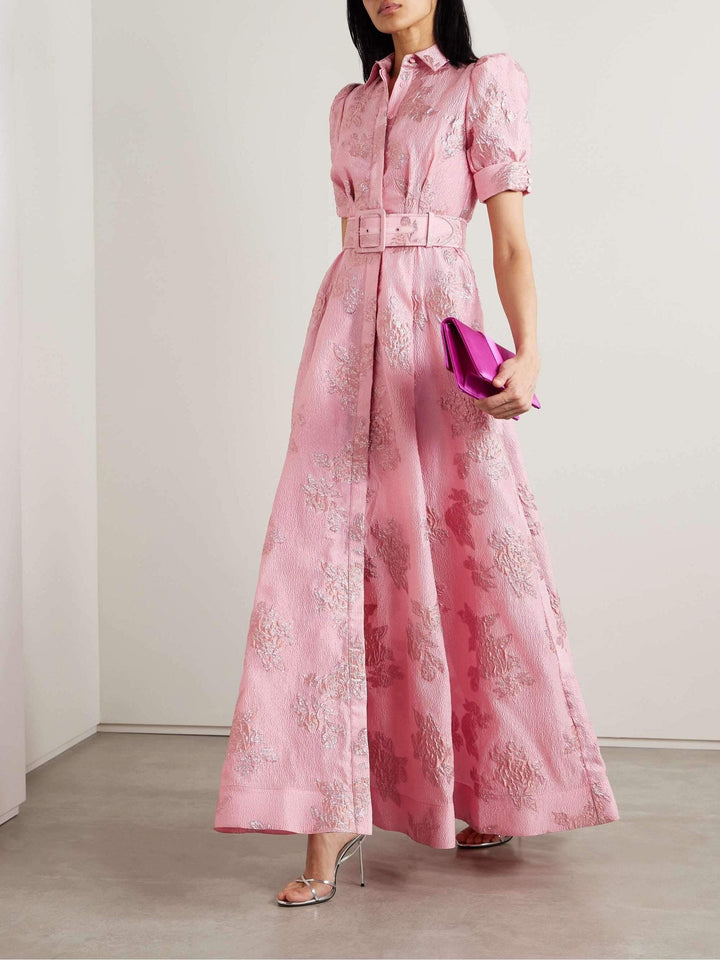 Anabella - Robe courte avec manches bouffantes 