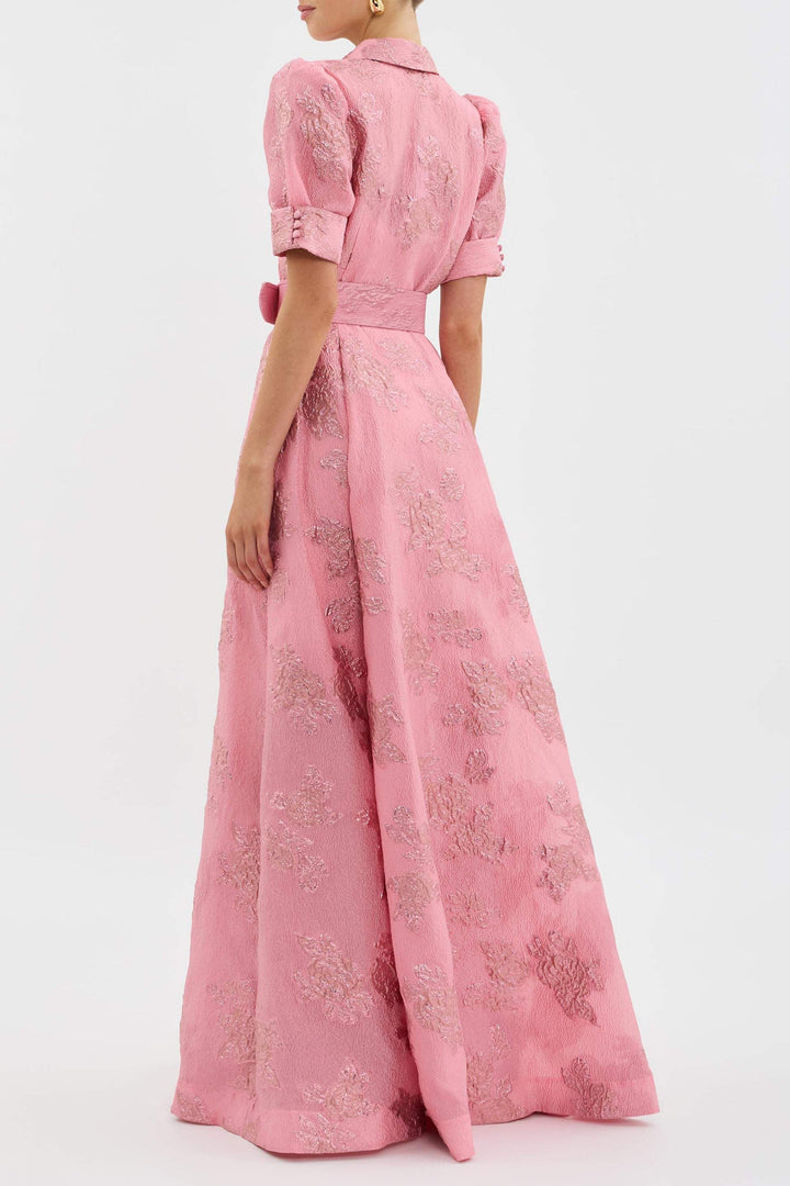 Anabella - Robe courte avec manches bouffantes 