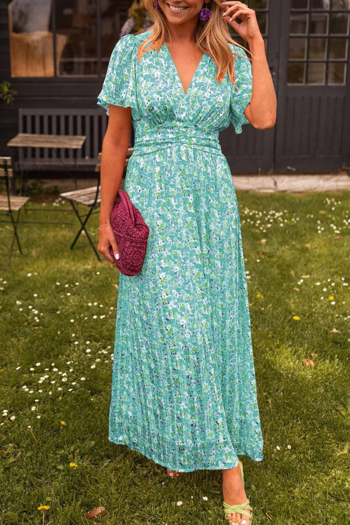 Pauline - Robe Longue Fleurie 