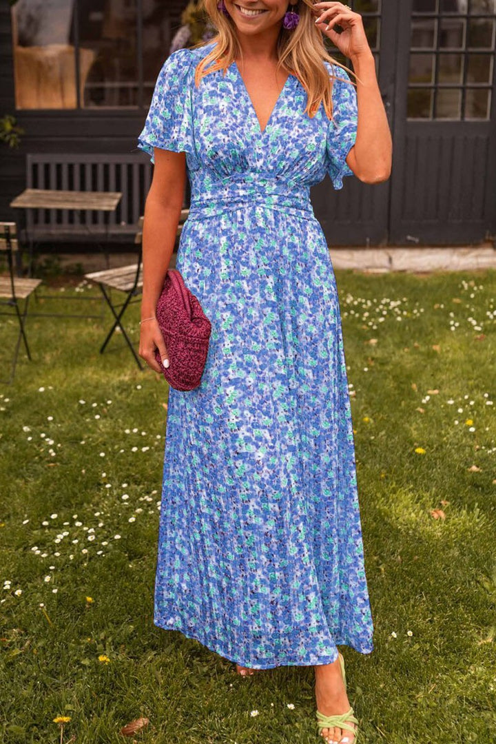 Pauline - Robe Longue Fleurie 