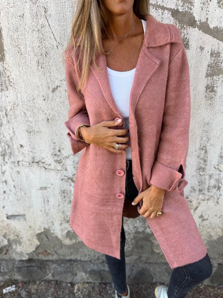 Teni™ | Manteau long décontracté élégant avec poches pratiques 
