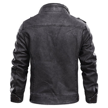 Coze™ | Veste en cuir classique pour hommes 