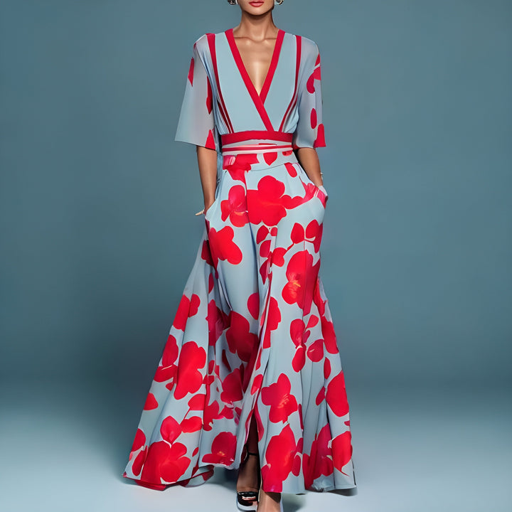 MIRIAM™ | Robe élégante à manches courtes 
