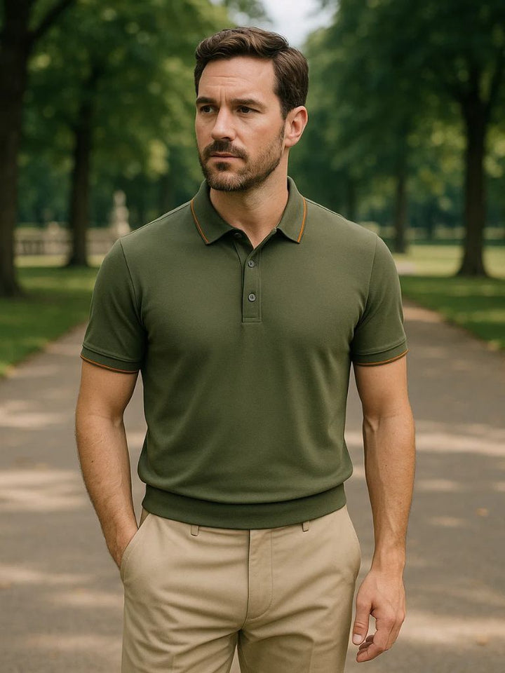Polo en maille noble - Leviana 