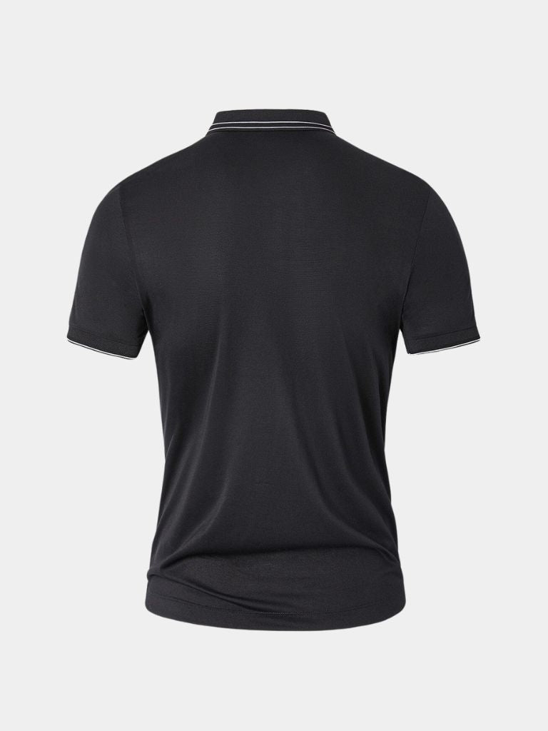 Polo avec garniture en obsidienne – Leviana 