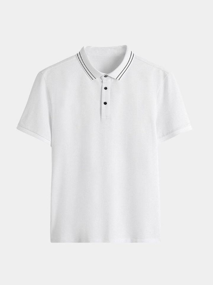 Polo avec garniture en obsidienne – Leviana 