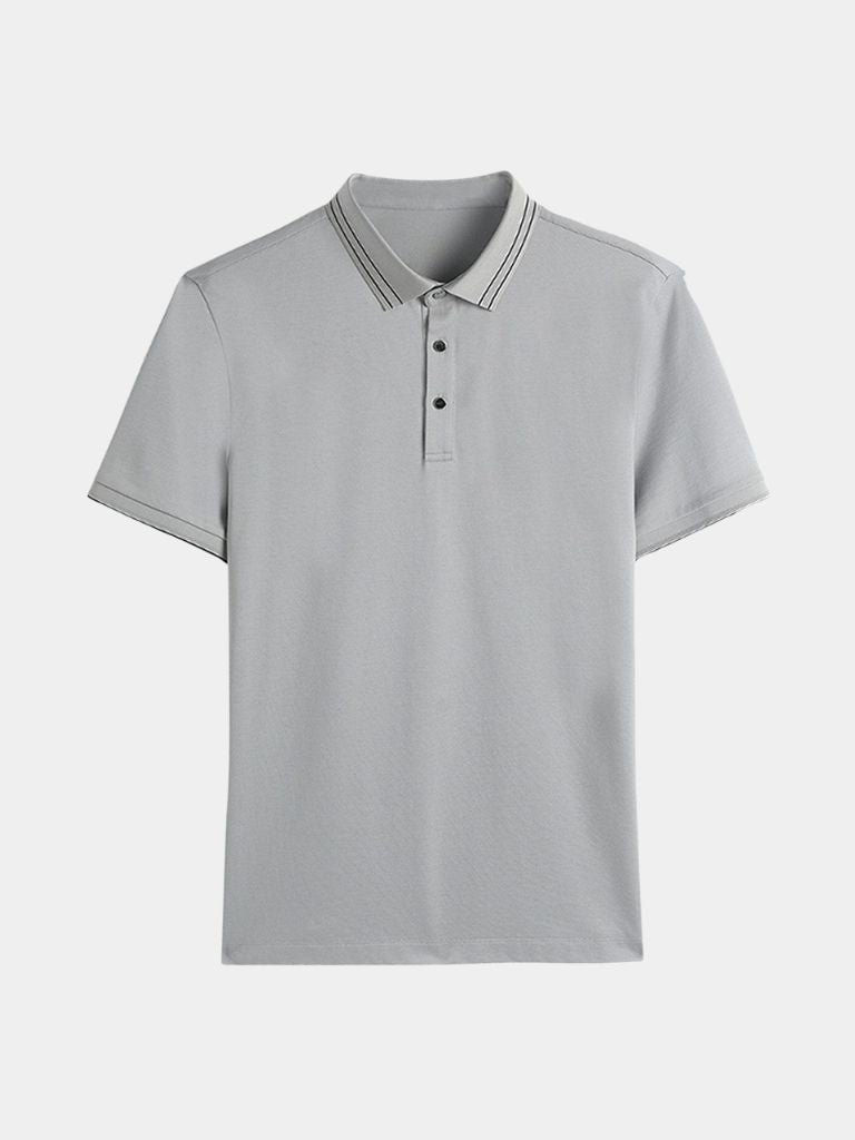 Polo avec garniture en obsidienne – Leviana 