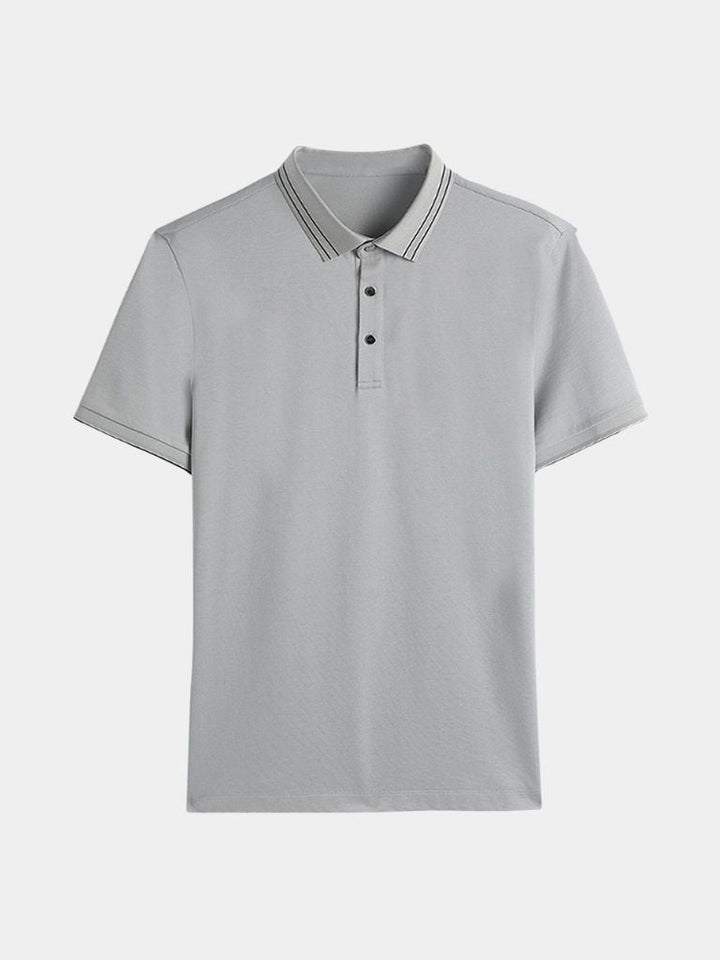Polo avec garniture en obsidienne – Leviana 