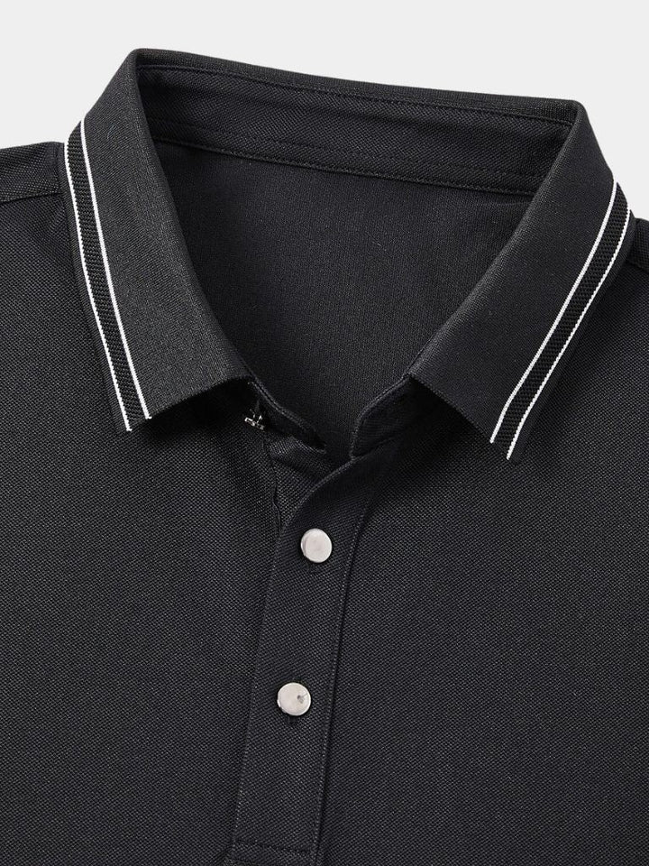 Polo avec garniture en obsidienne – Leviana 