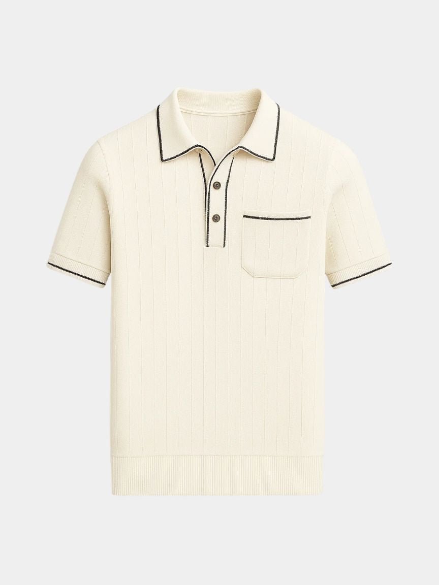 Polo en maille Old Money - Leviana 