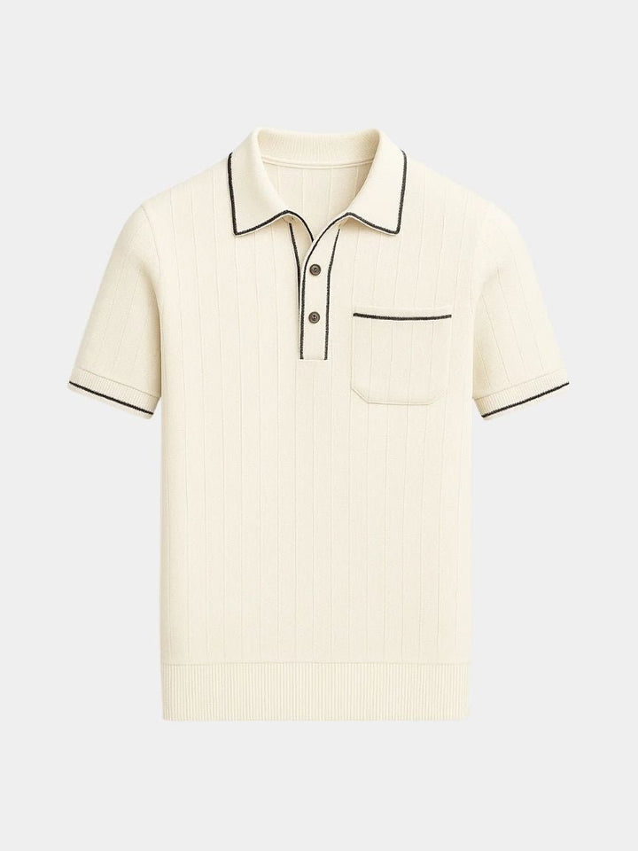 Polo en maille Old Money - Leviana 