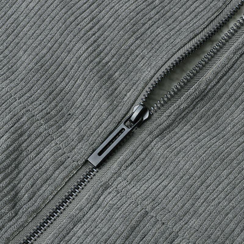 Dynora™ | Veste à fermeture éclair décontractée pour homme à poches multiples 