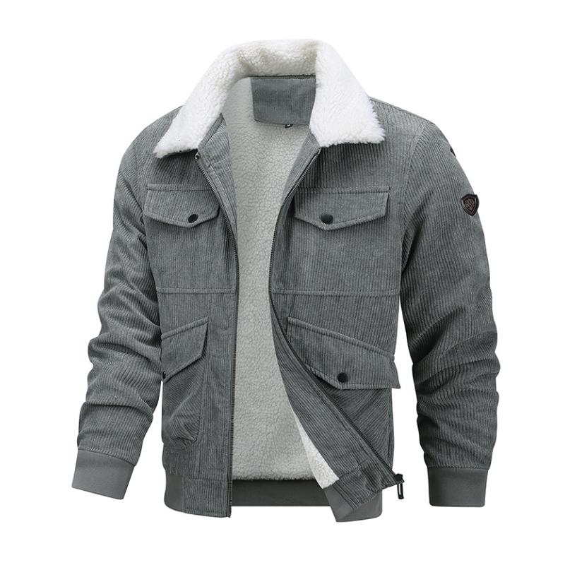 Dynora™ | Veste à fermeture éclair décontractée pour homme à poches multiples 