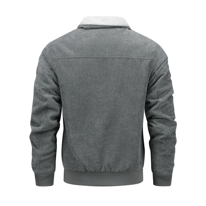 Dynora™ | Veste à fermeture éclair décontractée pour homme à poches multiples 