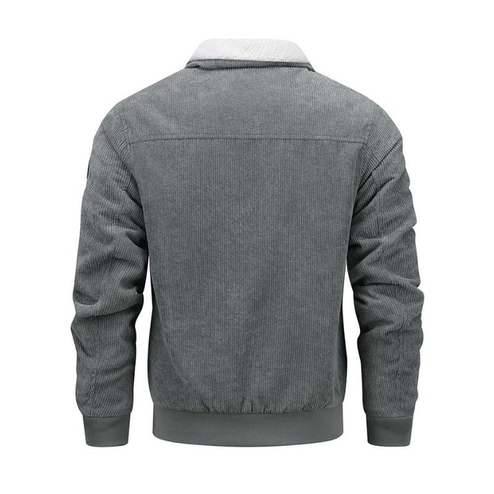 Dynora™ | Veste à fermeture éclair décontractée pour homme à poches multiples 