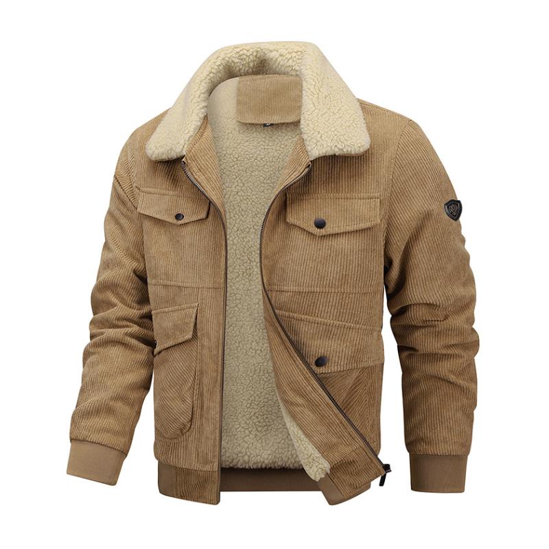 Dynora™ | Veste à fermeture éclair décontractée pour homme à poches multiples 