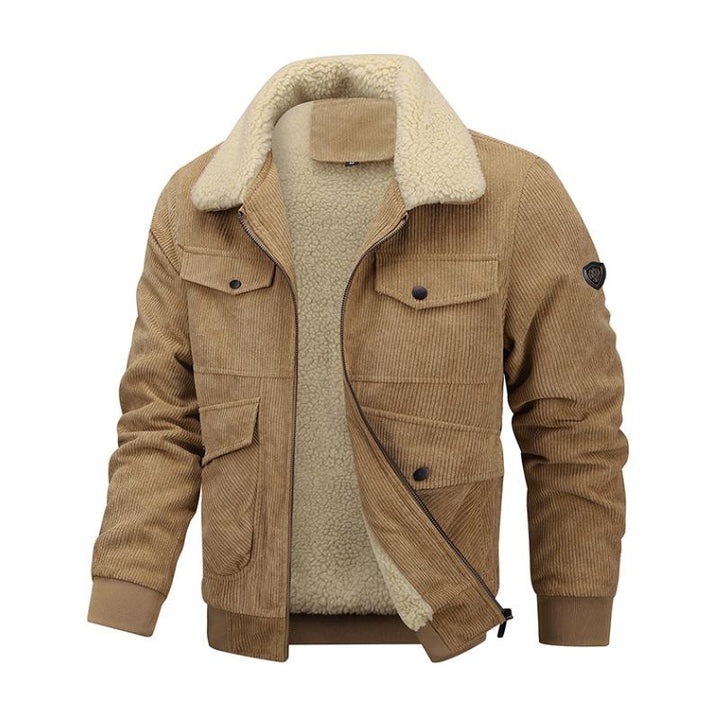 Dynora™ | Veste à fermeture éclair décontractée pour homme à poches multiples 