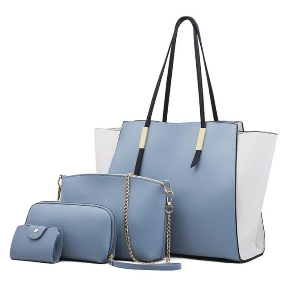 Ivy | Ensemble de 4 sacs de shopping élégants et luxueux 