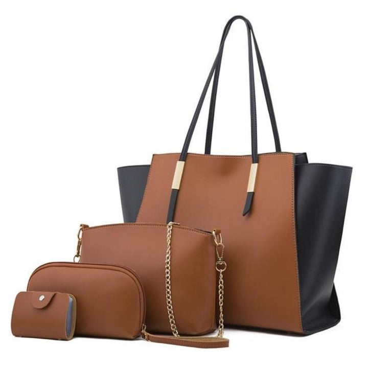 Ivy | Ensemble de 4 sacs de shopping élégants et luxueux 