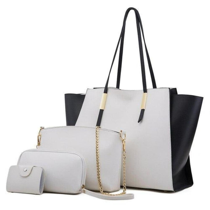 Ivy | Ensemble de 4 sacs de shopping élégants et luxueux 