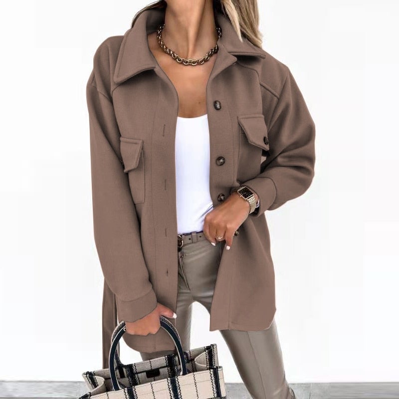 Erylia™ | Veste Chemise Tendance 