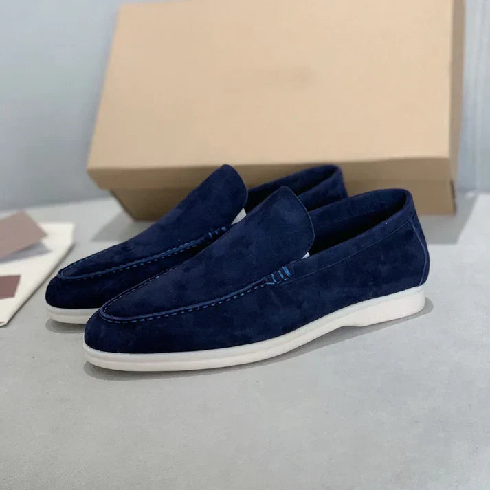 Mocassins en daim chic 