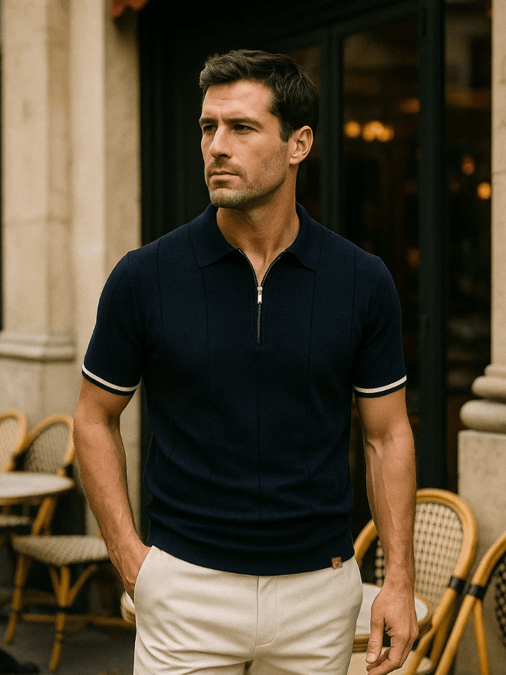 Polo Zip Royal – Leviana 