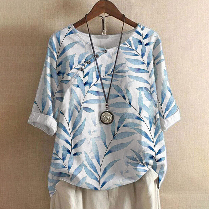Claudine - Blouse de printemps élégante 
