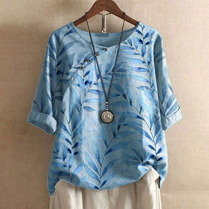 Claudine - Blouse de printemps élégante 