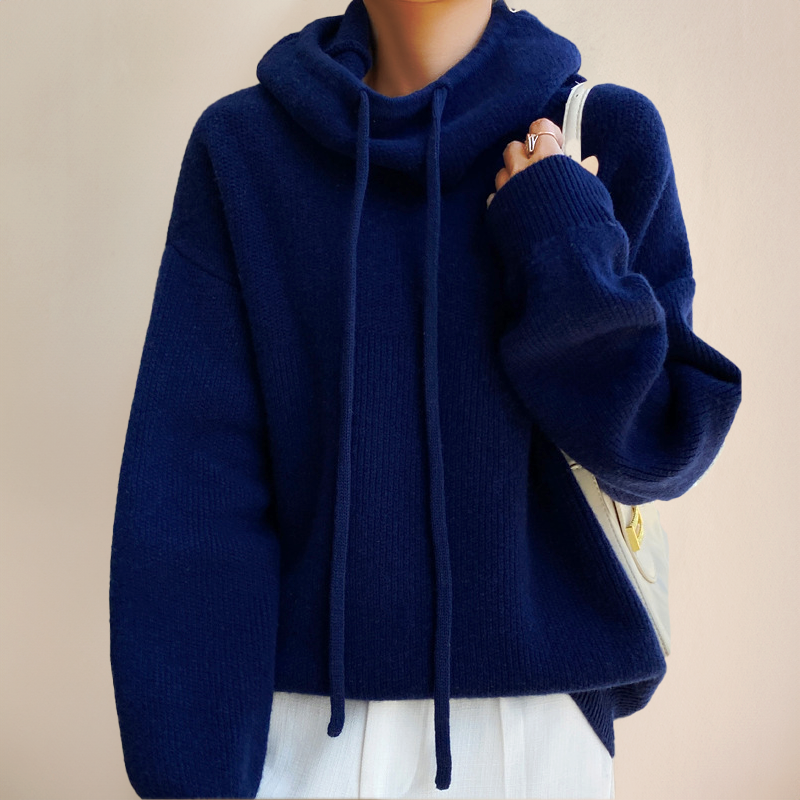 Charlotte | Pull à col roulé en laine mérinos 
