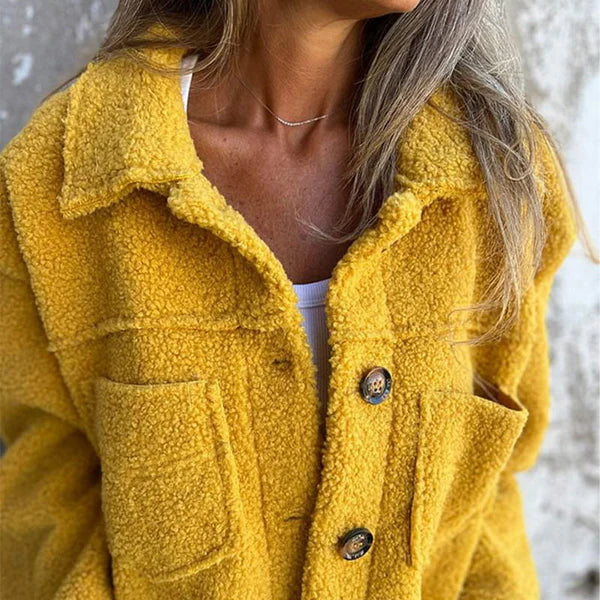 Oligna™ | Veste en laine à col court 