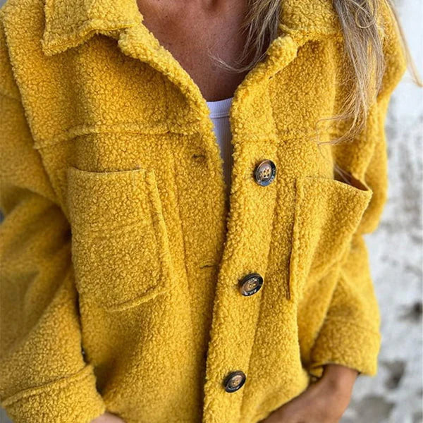 Oligna™ | Veste en laine à col court 