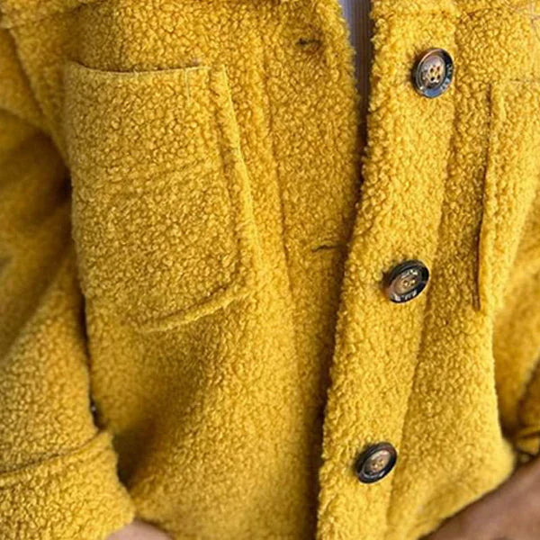 Oligna™ | Veste en laine à col court 