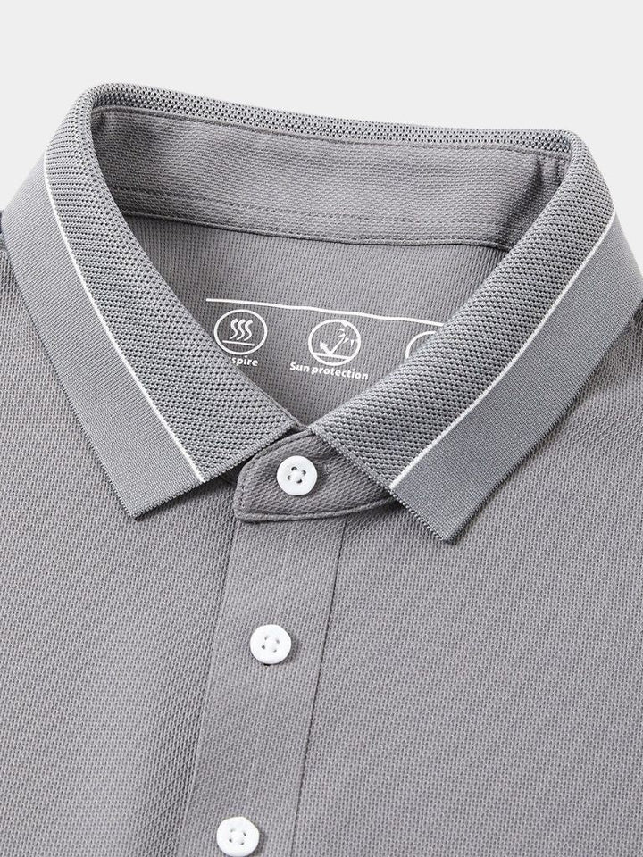 Polo Gris Acier – Leviana 