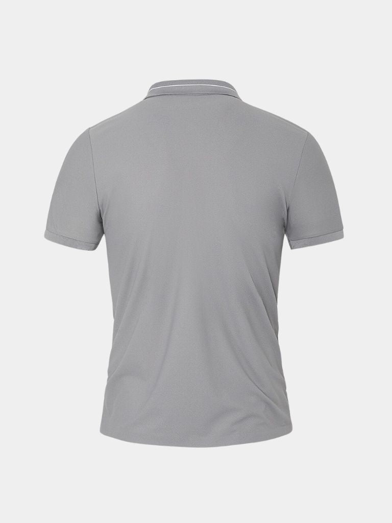 Polo Gris Acier – Leviana 