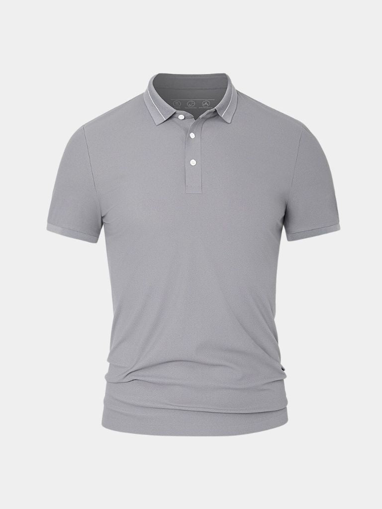 Polo Gris Acier – Leviana 
