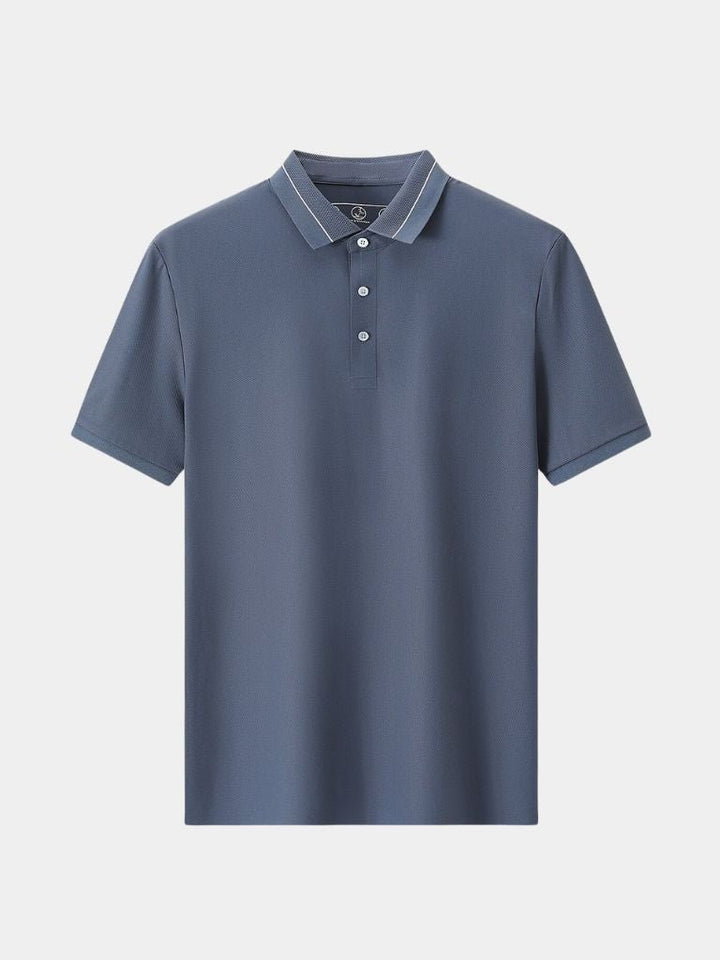Polo Gris Acier – Leviana 
