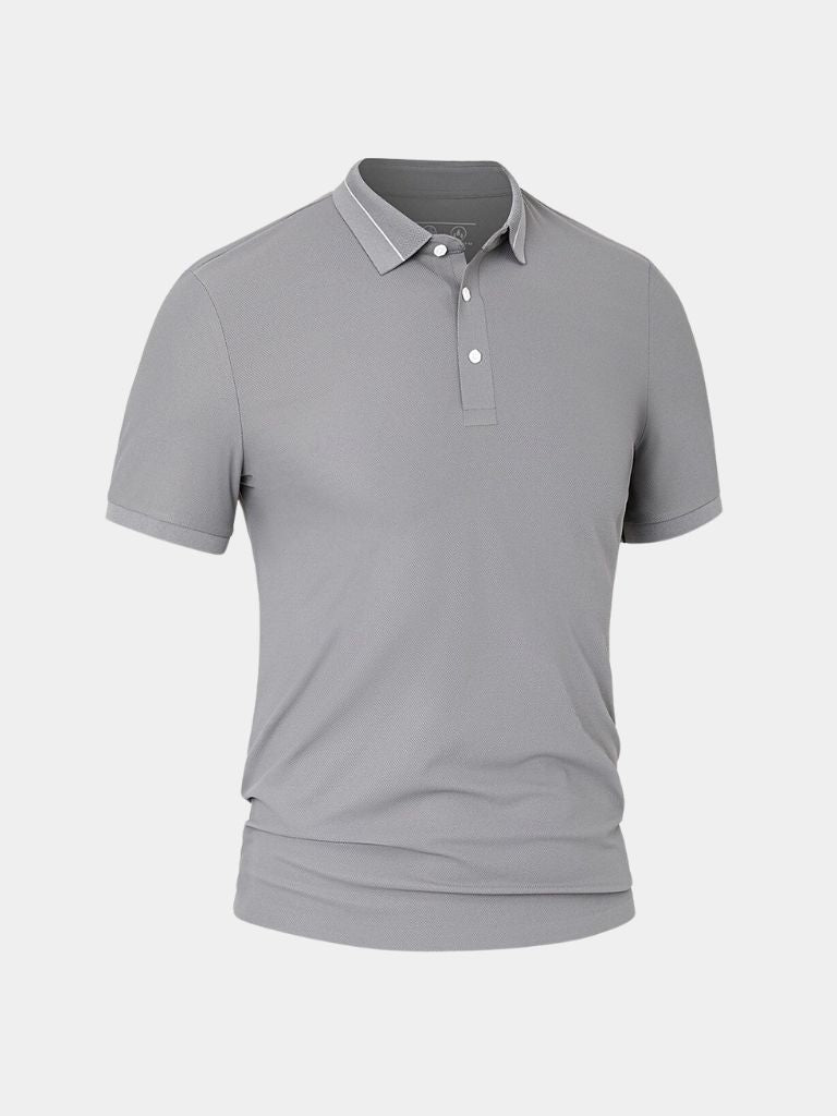 Polo Gris Acier – Leviana 