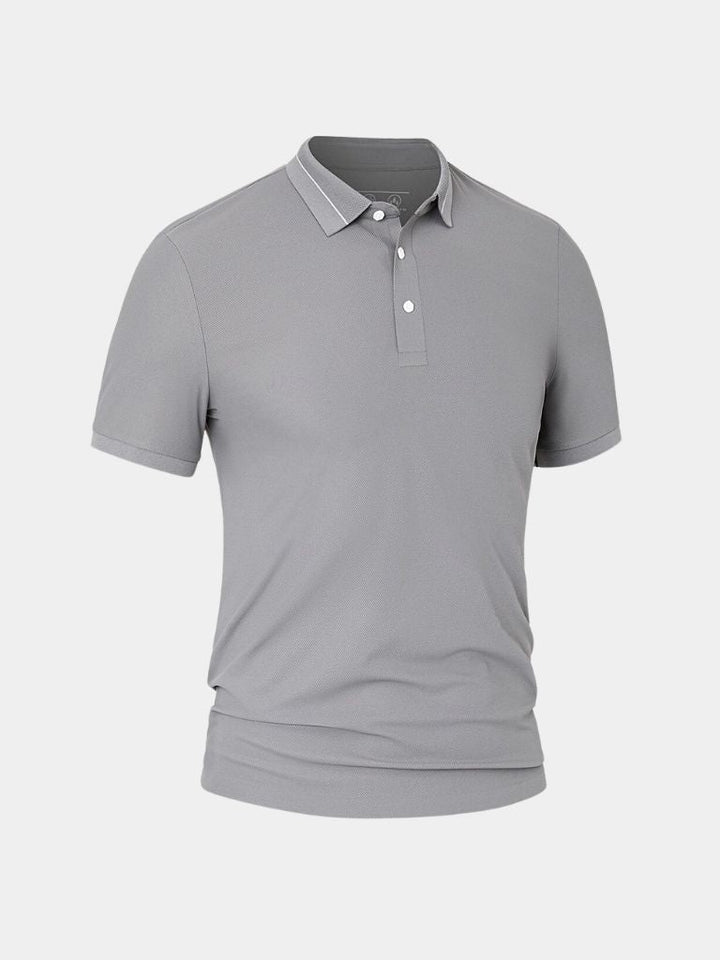 Polo Gris Acier – Leviana 
