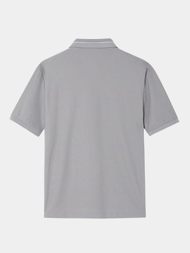 Polo Gris Acier – Leviana 