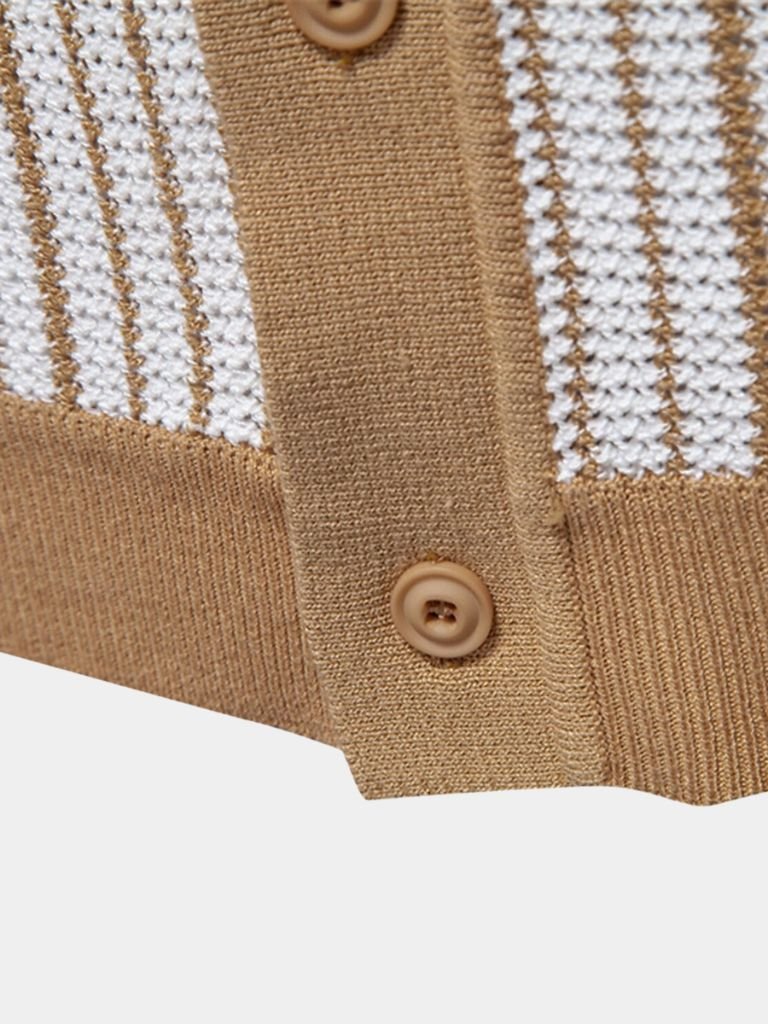 Polo en maille rayée - Leviana 