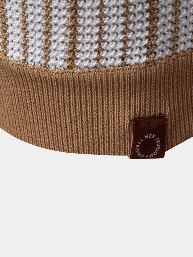 Polo en maille rayée - Leviana 
