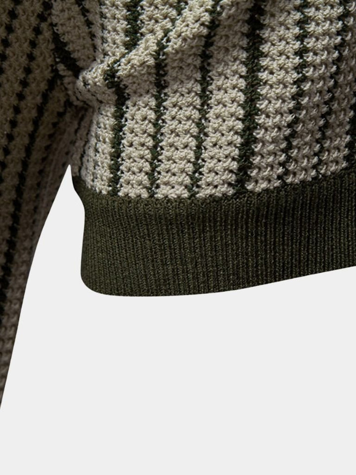 Polo en maille rayée - Leviana 