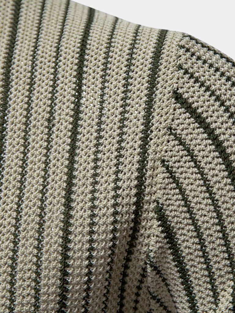 Polo en maille rayée - Leviana 